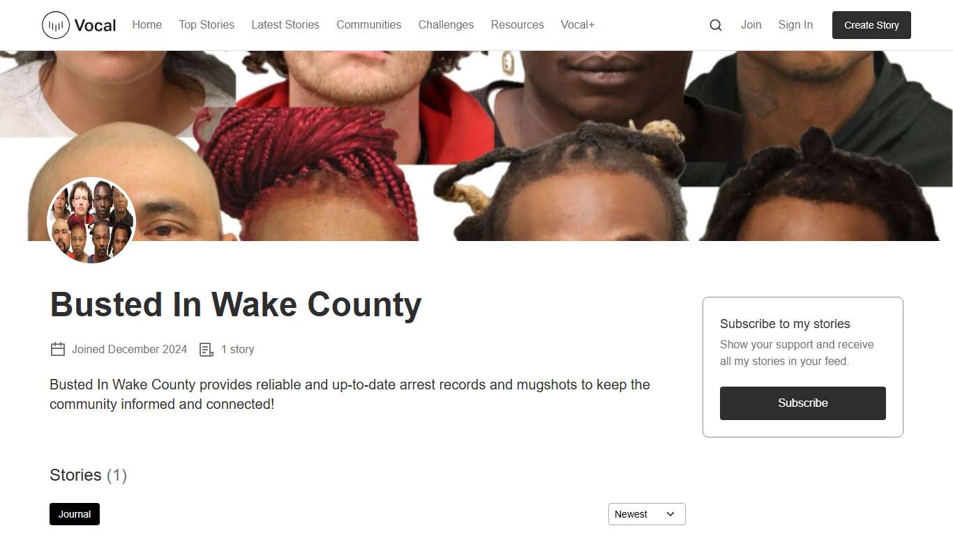 Busted In Wake County | Vocal